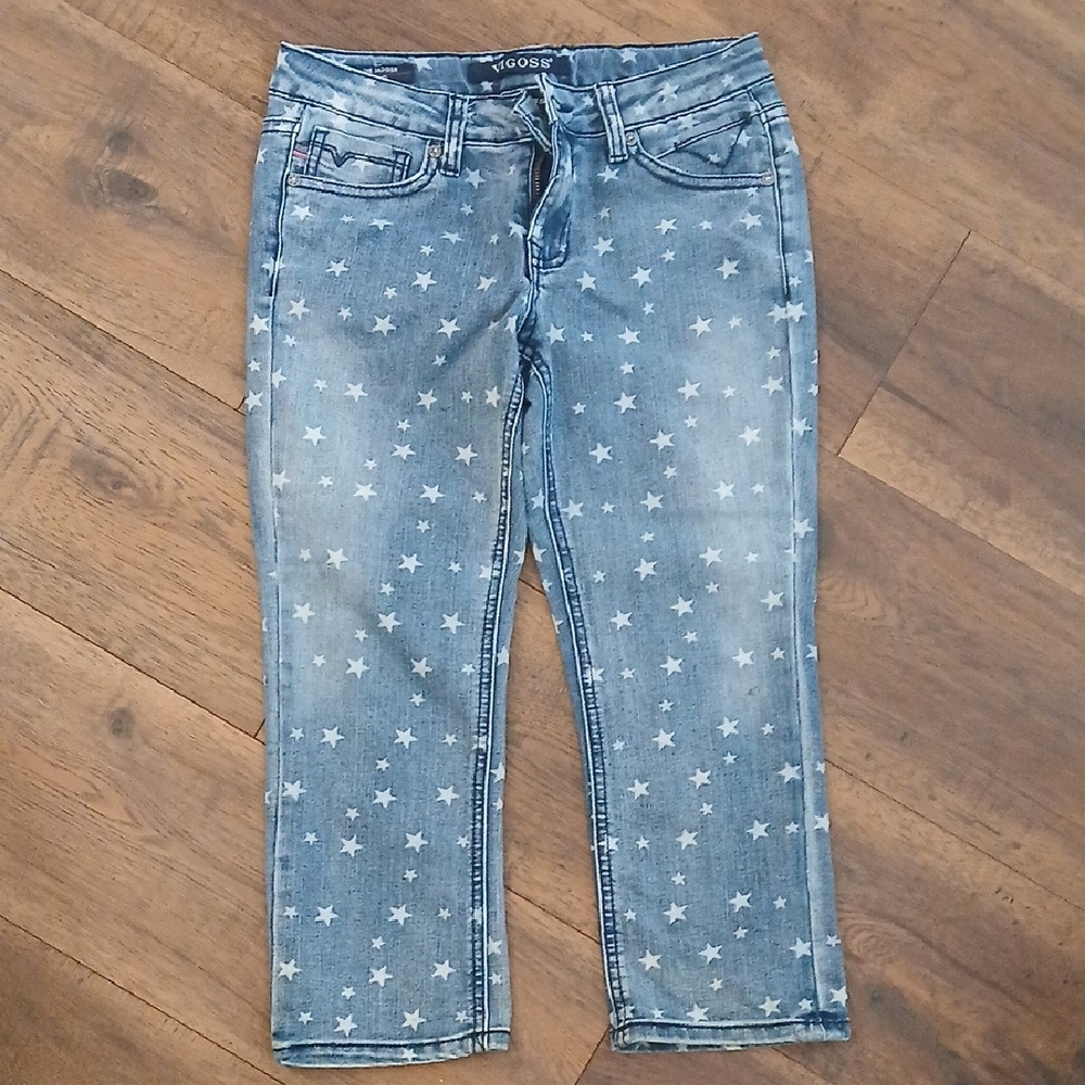 Vigoss Kids Star Pattern Jeans - Blue